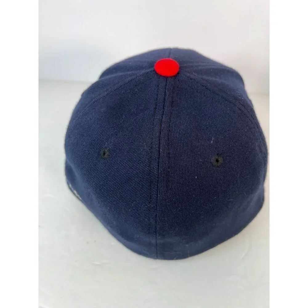 VTG Braves Twin Cities Monogram Richardson‎ Pro Model Flex Fit Hat Cap Baseball
